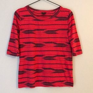 Jcrew ikat tee, XS